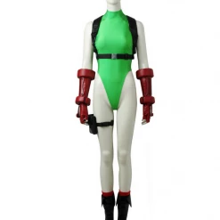 Cosrea Video Games Street Fighter Cammy Cosplay Costume