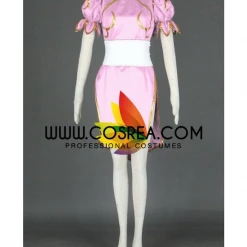 Cosrea Video Games Street Fighter Chun Li Pink Cosplay Costume