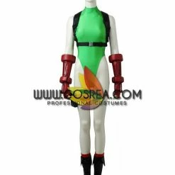 Cosrea Video Games Street Fighter Cammy Cosplay Costume