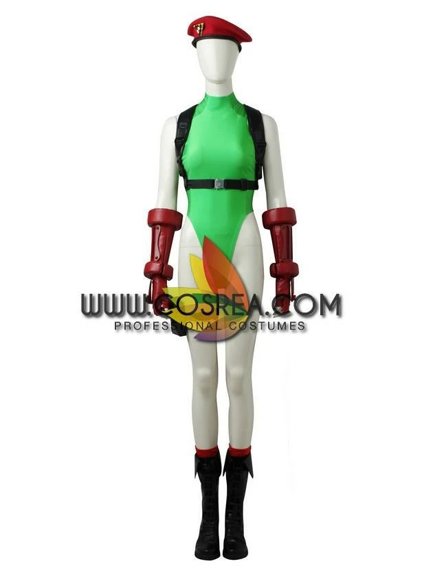 Cosrea Video Games Street Fighter Cammy Cosplay Costume