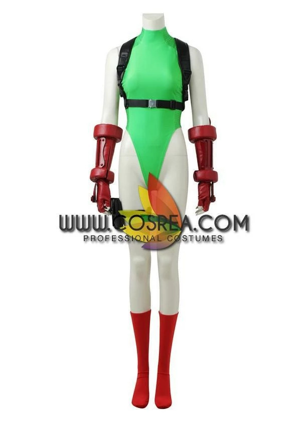 Cosrea Video Games Street Fighter Cammy Cosplay Costume