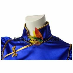 Cosrea Street Fighter Chun Li Navy Blue Cosplay Costume