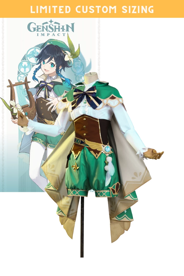 Cosrea Venti Genshin Impact Limited Custom Sizing Cosplay Costume