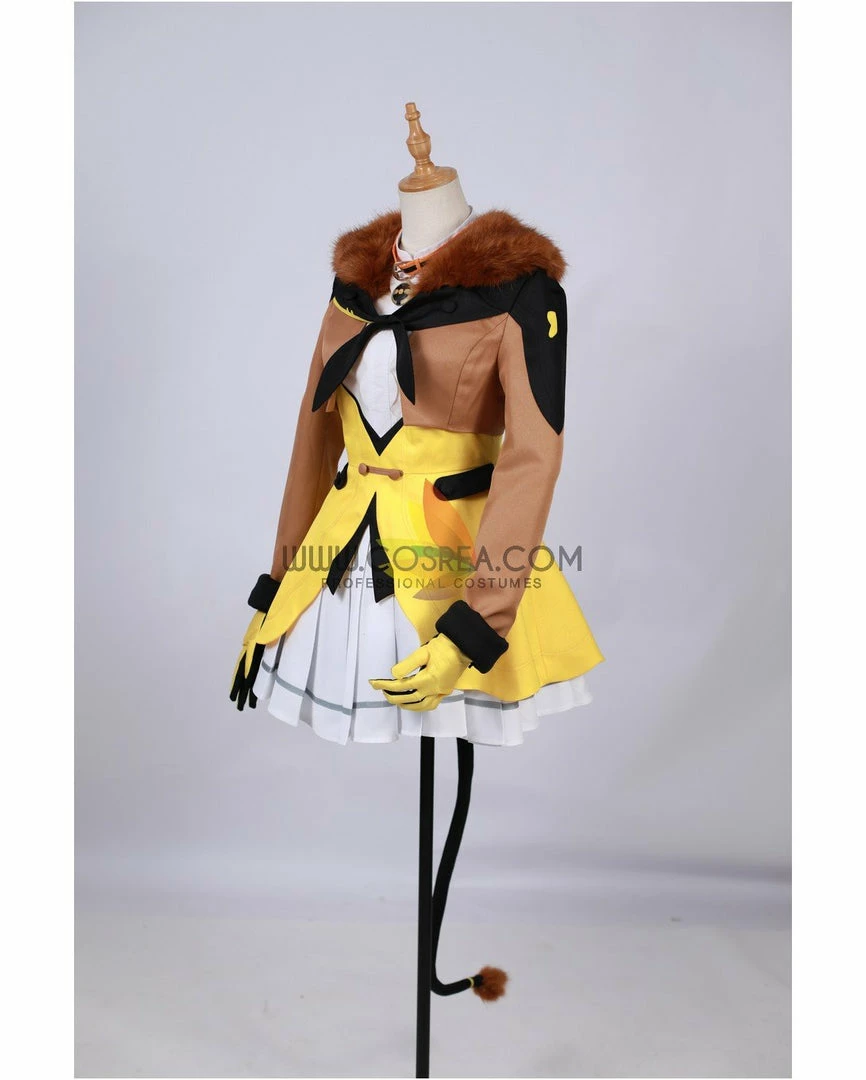 Cosrea Video Games Vocaloid Circus Rin Cosplay Costume