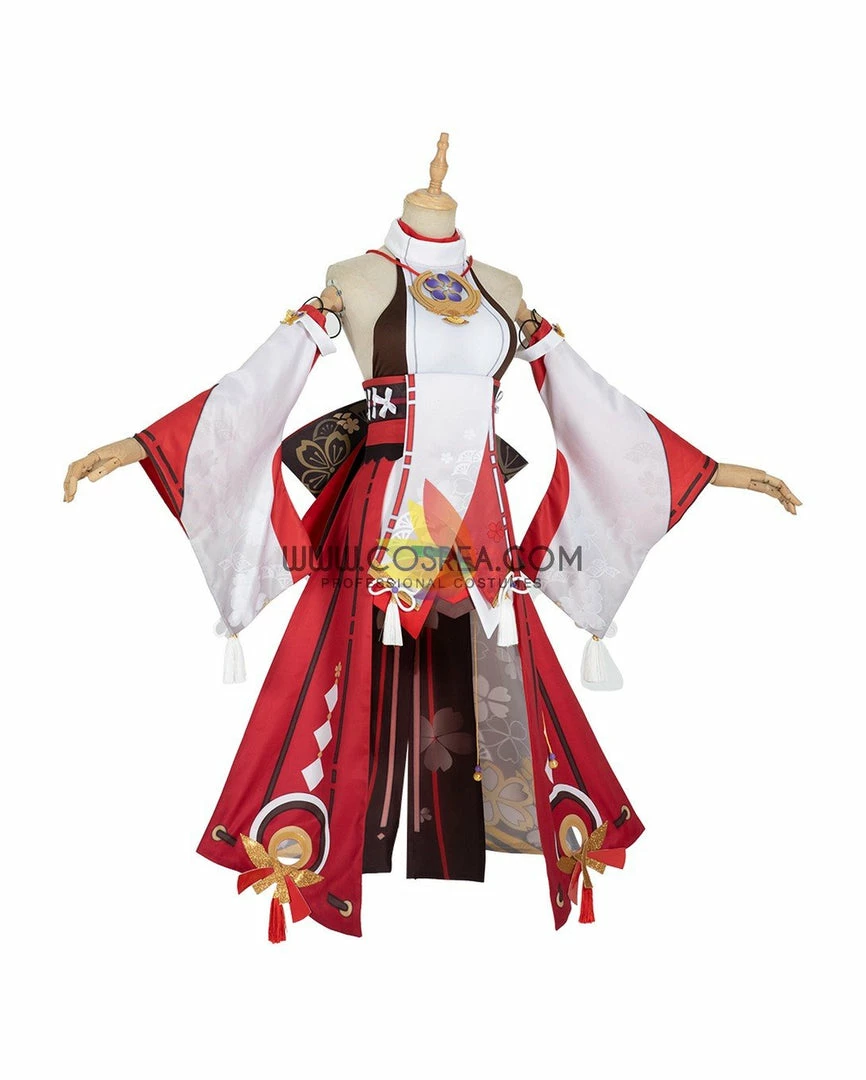 Cosrea Yae Miko Genshin Impact Limited Custom Sizing Cosplay Costume