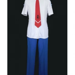 Cosrea Momogumi Plus Senki Aitan Private School Male Summer Uniform Cosplay Costume