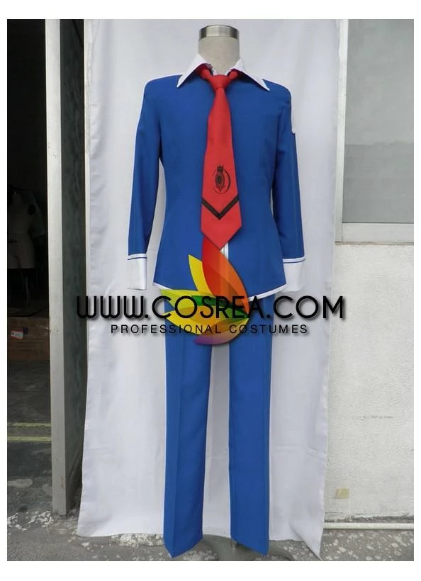 Cosrea Momogumi Plus Senki Aitan Private School Male Winter Uniform Cosplay Costume