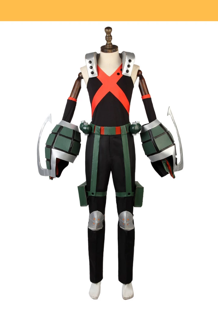Cosrea My Hero Academia Katsuki Bakugo Cosplay Costume