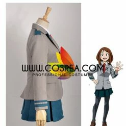 Cosrea My Hero Academia Ochako Uraraka Uniform Cosplay Costume
