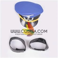 Cosrea Sheryl Macross Frontier Navy Blue Uniform Cosplay Costume Anime Cosutmes