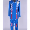 Cosrea Anime Costumes Valkyria Chronicles Welkin Gunther Bright Blue Version Cosplay Costume