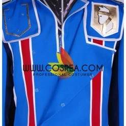 Cosrea Anime Costumes Valkyria Chronicles Welkin Gunther Bright Blue Version Cosplay Costume