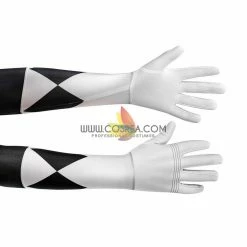 Cosrea Mighty Morphin Power Rangers Black Ranger Kids Size Digital Printed Cosplay Costume Cosplay Costumes