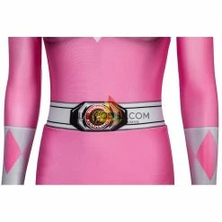 Cosrea Mighty Morphin Power Rangers Pink Ranger Digital Printed Cosplay Costume