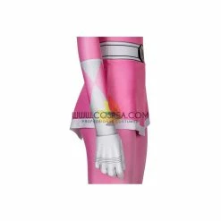 Cosrea Mighty Morphin Power Rangers Pink Ranger Digital Printed Cosplay Costume
