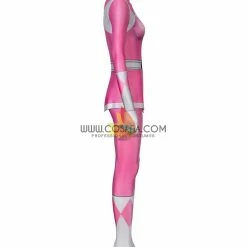 Cosrea Mighty Morphin Power Rangers Pink Ranger Digital Printed Cosplay Costume