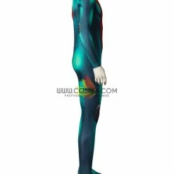 Cosrea Cosplay Costumes Miles Morales PS5 Green Version Digital Printed Cosplay Costume