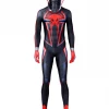 Cosrea Cosplay Costumes Miles Morales PS5 Hoodie Version Digital Printed Cosplay Costume