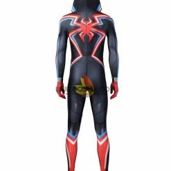 Cosrea Cosplay Costumes Miles Morales PS5 Hoodie Version Digital Printed Cosplay Costume