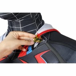 Cosrea Cosplay Costumes Miles Morales PS5 Hoodie Version Digital Printed Cosplay Costume