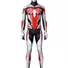 Cosrea Cosplay Costumes Miles Morales PS5 White Version Digital Printed Cosplay Costume