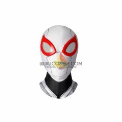Cosrea Cosplay Costumes Miles Morales PS5 White Version Digital Printed Cosplay Costume