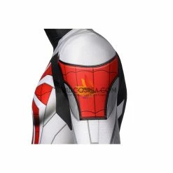 Cosrea Cosplay Costumes Miles Morales PS5 White Version Digital Printed Cosplay Costume