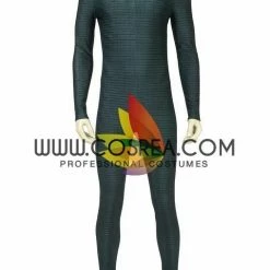 Cosrea Cosplay Costumes Mysterio Metallic Gold Spiderman Far From Home PU Leather Cosplay Costume