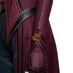Cosrea Scarlet Witch Finale Version With Patterned Cape Wanda And Vision TV Series Cosplay Costume
