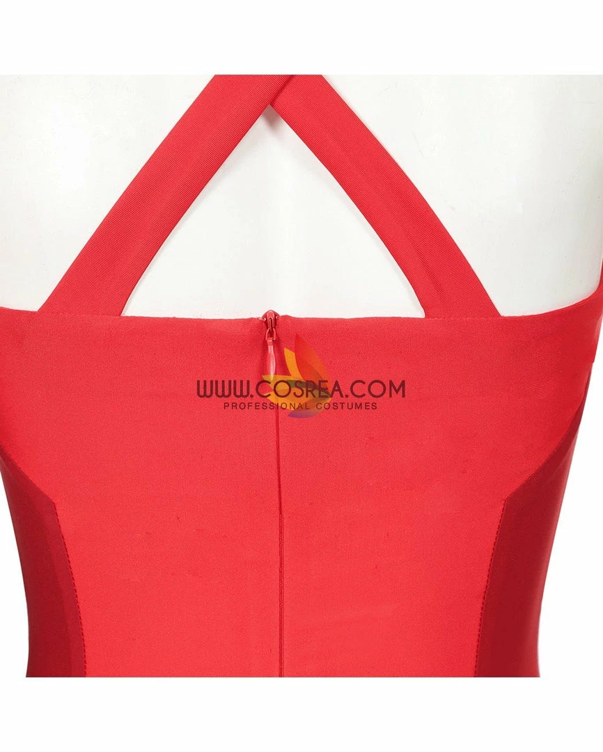 Cosrea Scarlet Witch Halloween Wanda And Vision TV Series Cosplay Costume