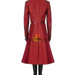Cosrea Marvel Universe Scarlet Witch The Civil War Bright Red Cosplay Costume