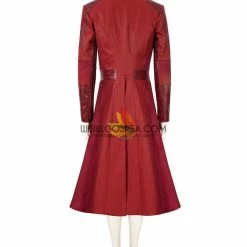 Cosrea Marvel Universe Scarlet Witch The Civil War Bright Red Cosplay Costume