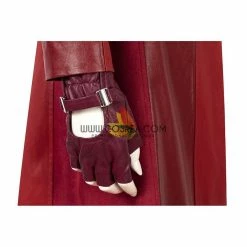Cosrea Marvel Universe Scarlet Witch The Civil War Bright Red Cosplay Costume