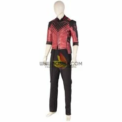 Cosrea Marvel Universe Shang Chi PU Leather Version Cosplay Costume