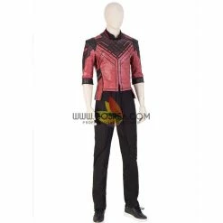 Cosrea Marvel Universe Shang Chi PU Leather Version Cosplay Costume