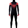 Cosrea Miles Morales Into The Spider-Verse Black Version Cosplay Costume