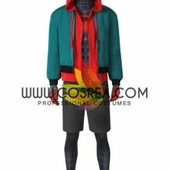Cosrea Miles Morales Into The Spider-Verse Complete Cosplay Costume Cosplay Costumes