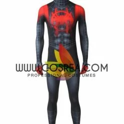 Cosrea Miles Morales Into The Spider-Verse Complete Cosplay Costume Cosplay Costumes