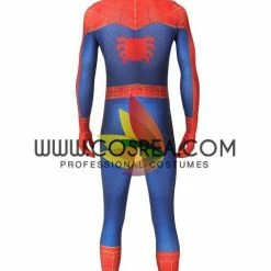 Cosrea Spiderman Peter Parker Into The Spider-Verse Cosplay Costume Marvel Universe