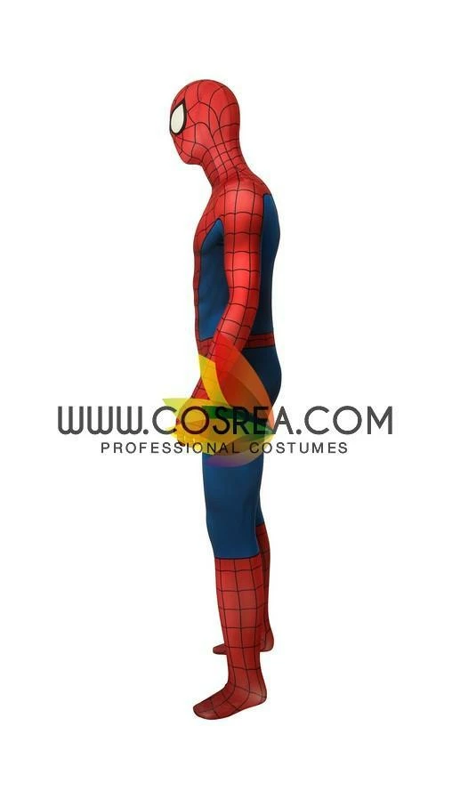 Cosrea Spiderman Classic Digital Printed Cosplay Costume Marvel Universe