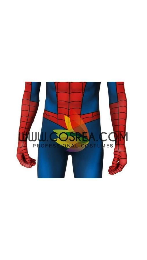 Cosrea Spiderman Classic Digital Printed Cosplay Costume Marvel Universe