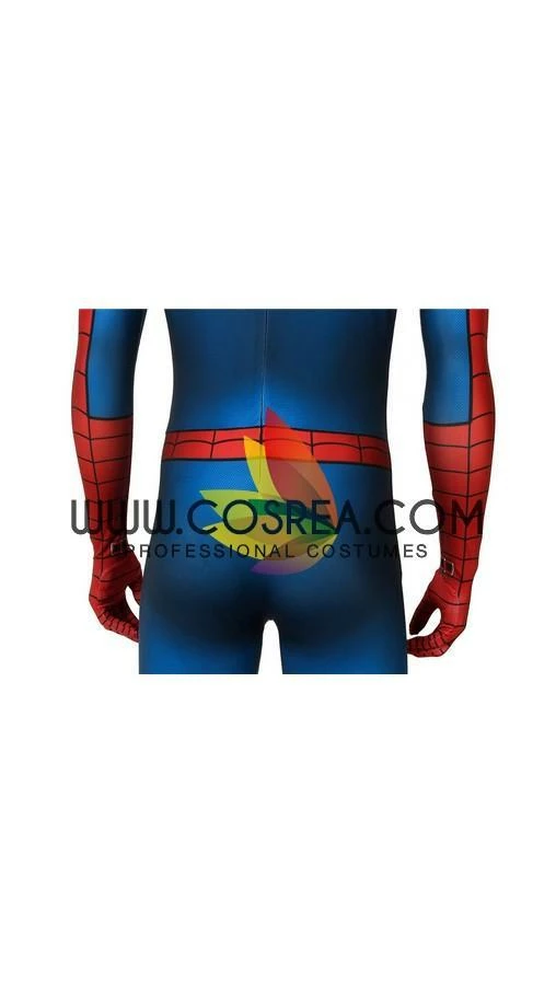 Cosrea Spiderman Classic Digital Printed Cosplay Costume Marvel Universe