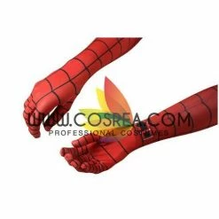 Cosrea Spiderman Classic Digital Printed Cosplay Costume Marvel Universe