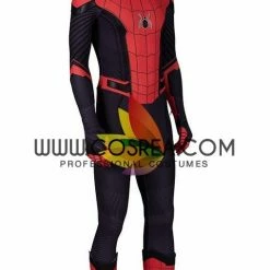 Cosrea Spiderman Far From Home Dark Version Cosplay Costume Marvel Universe