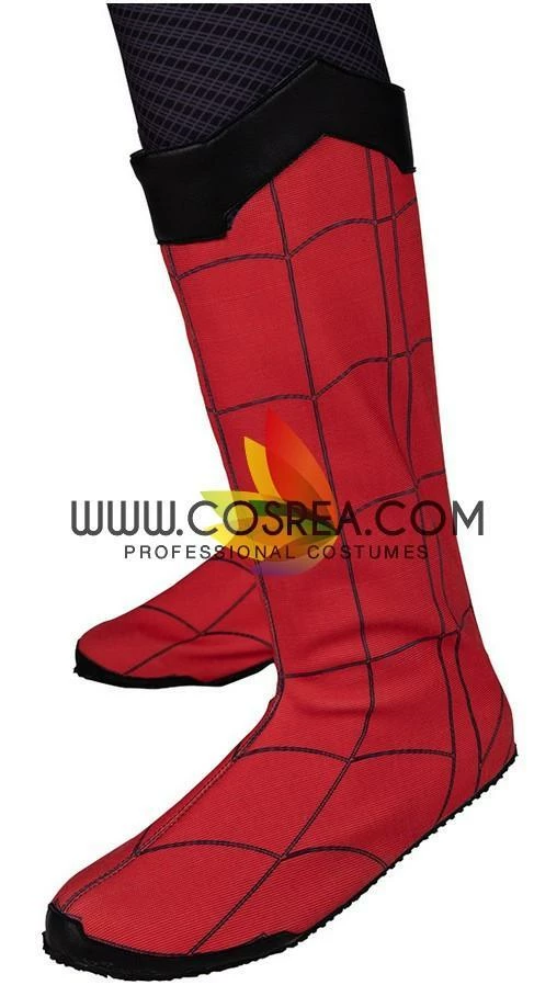 Cosrea Spiderman Far From Home Dark Version Cosplay Costume Marvel Universe