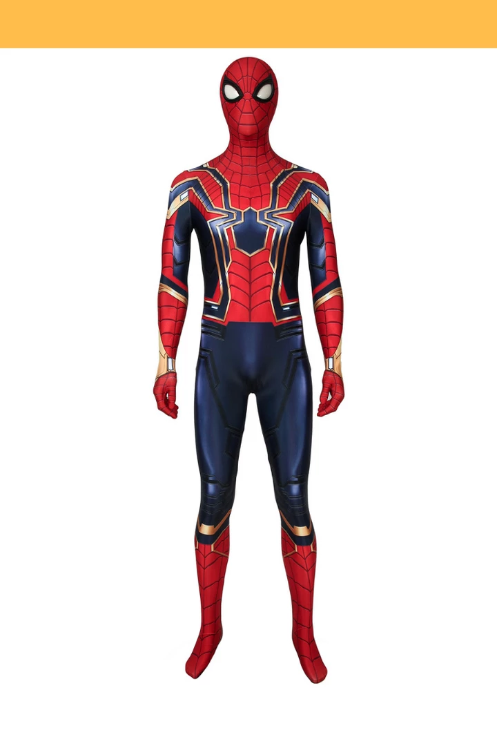 Cosrea Marvel Universe Spiderman Iron Spider Avengers End Game Cosplay Costume