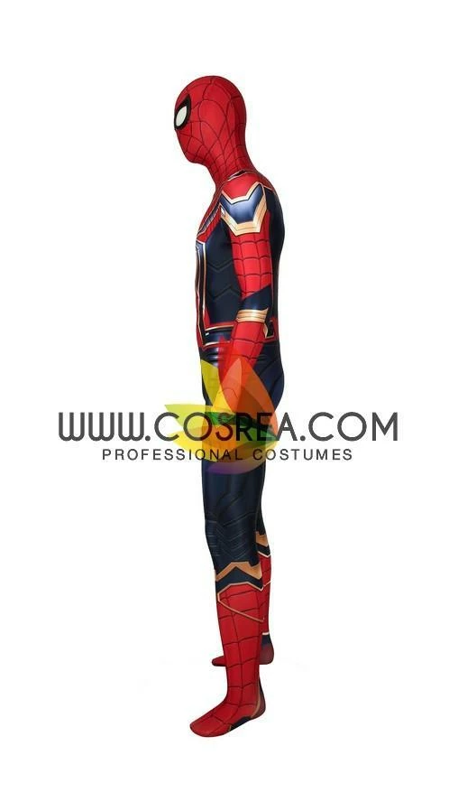 Cosrea Marvel Universe Spiderman Iron Spider Avengers End Game Cosplay Costume
