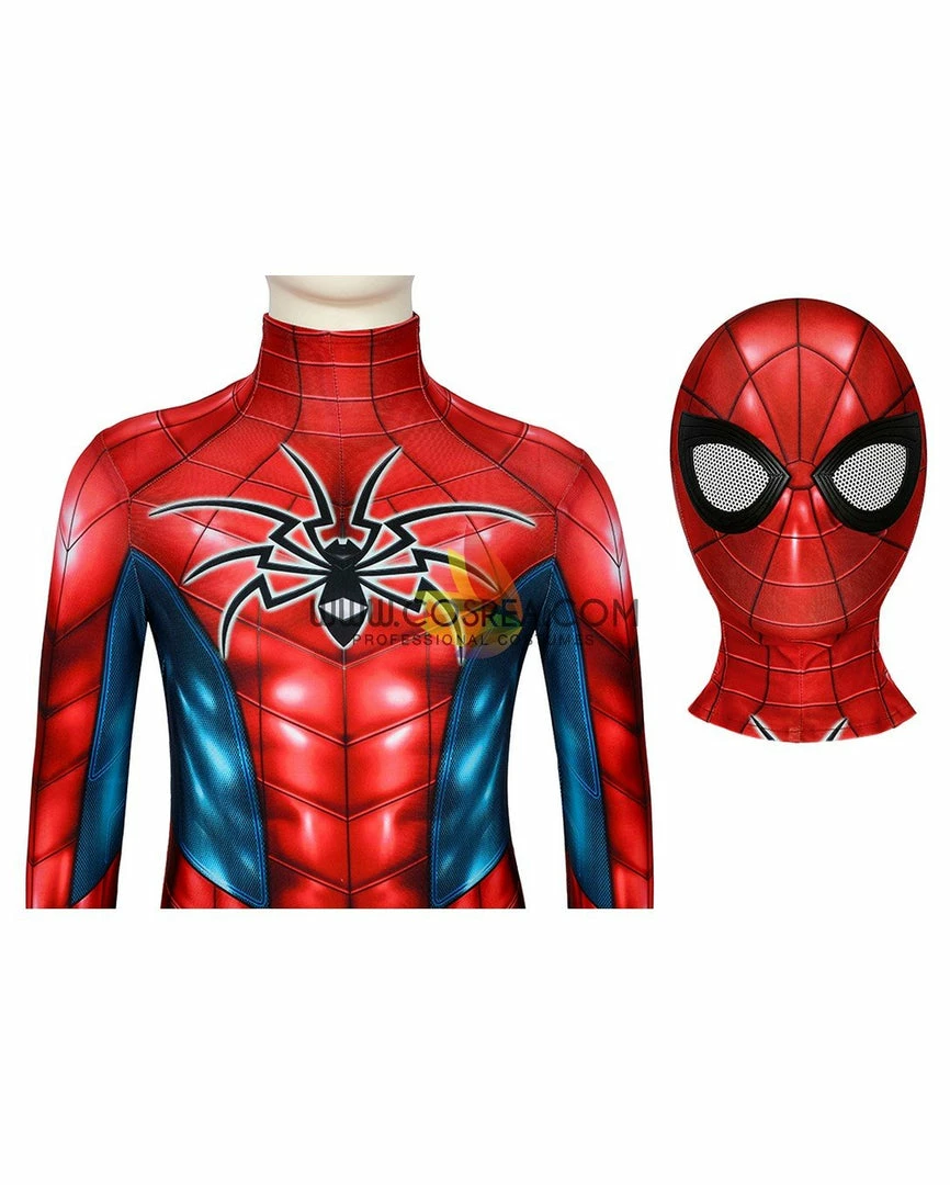 Cosrea Spiderman MKIV Kids Size Digital Printed Cosplay Costume