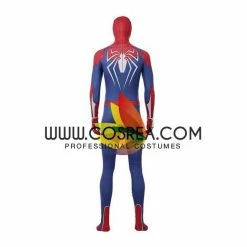 Cosrea Spiderman PS4 Classic Blue Cosplay Costume Marvel Universe