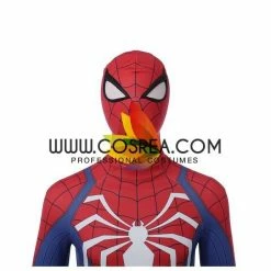 Cosrea Spiderman PS4 Classic Blue Cosplay Costume Marvel Universe